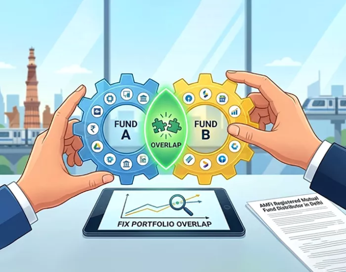 How a Mutual Fund Distributor in Delhi Can Help You Fix Portfolio Overlap?